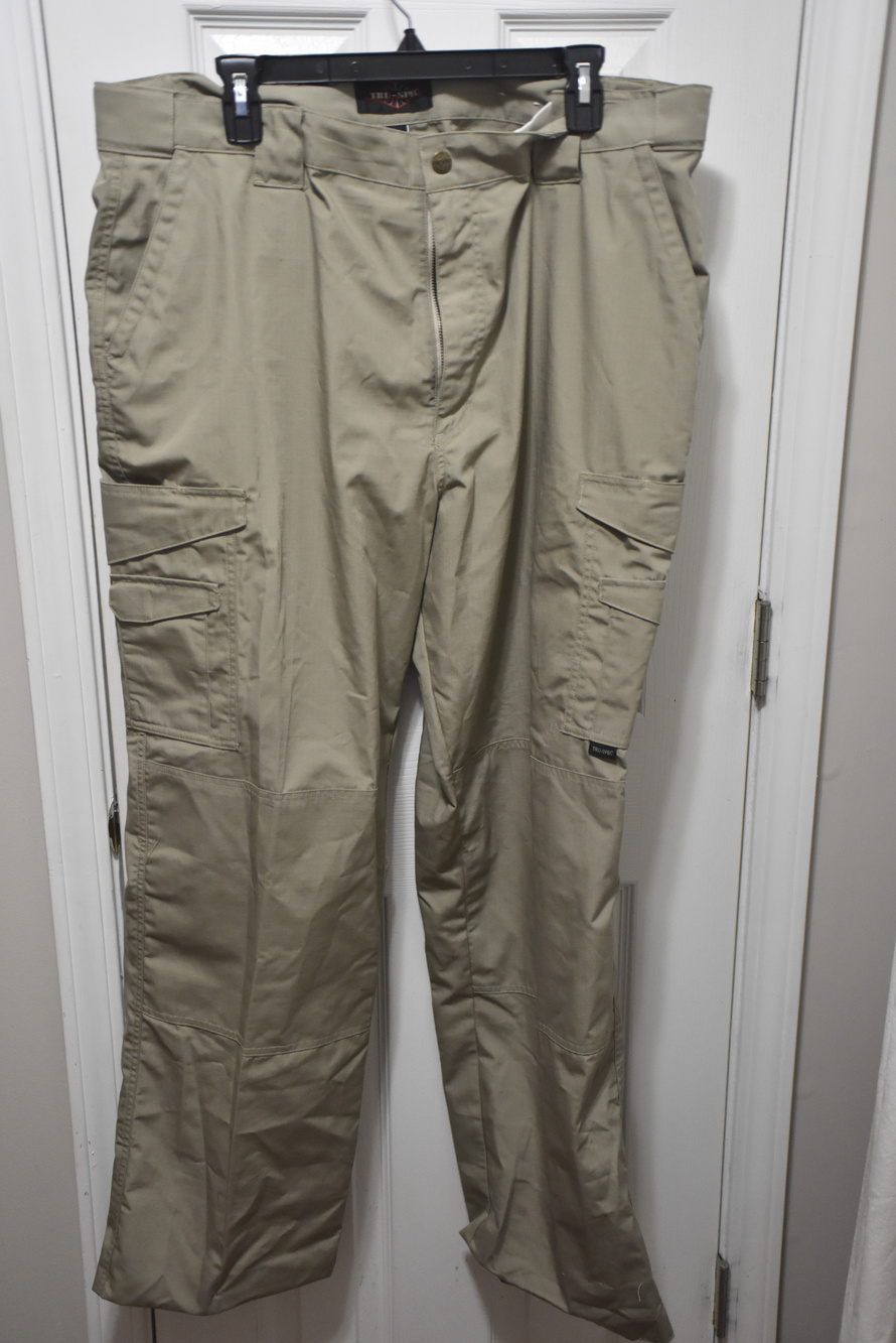 Tru-Spec Cargo Pants Tan Ripstop Tactical Size 40 LSC387
